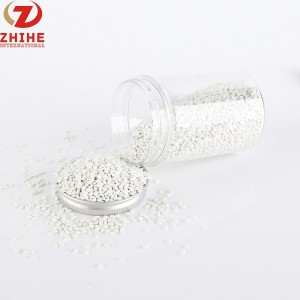 Good dispersion white master batch for plastic cover