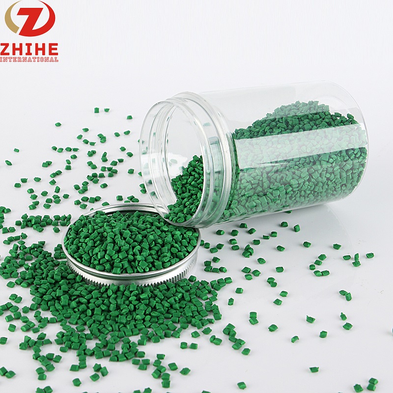 PP green masterbatch for plastic products